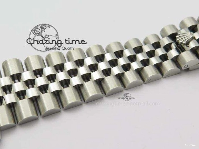 MiroTime 0420 DateJust 116234 BP Best Edition SS Sliver Dial Roman Markers On SS Bracelet A2824 V Tailored 3941